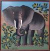 AMONDE_080_Tingatinga_painting_elephant_60x60cm_masonite