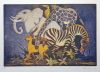 IMANJAMA_109_etching_Savannah_life_30x40cm