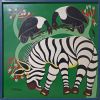 JAFFARY_086_Tingatinga_painting_masonite_birds_and_zebra_60x60cm