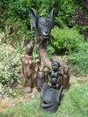 makonde_sculpture_various_masks_and_statues